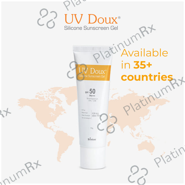 UV Doux Silicone Sunscreen SPF 50 Gel 75gm