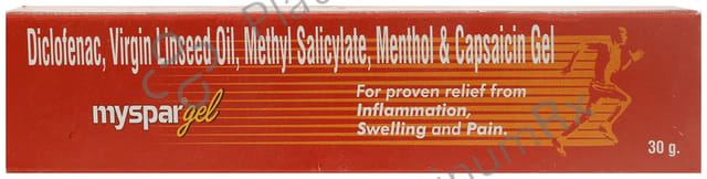 Myspar Gel 30gm