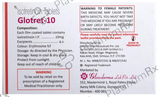 Glotret 10mg Tablet 10s