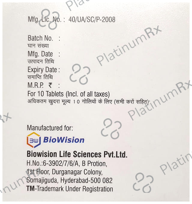 Taunac 150/500mg Tablet 10s