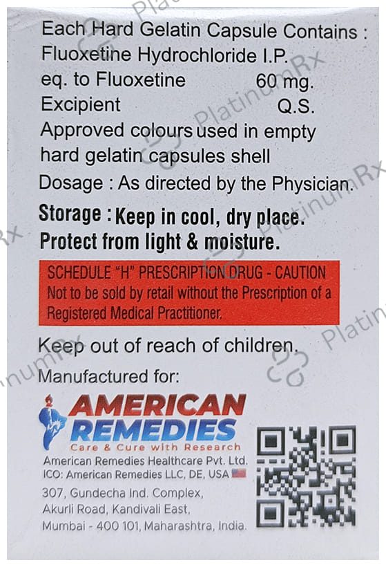 Fluxican 60mg Capsule 10s