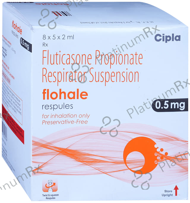 Flohale 0.5mg Respules 5X2ML