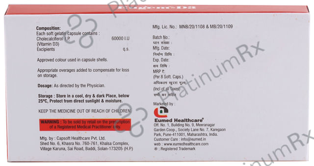 Eugem-D3 Softgel Capsule