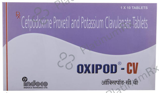 Oxipod CV 200/125mg Tablet 10s