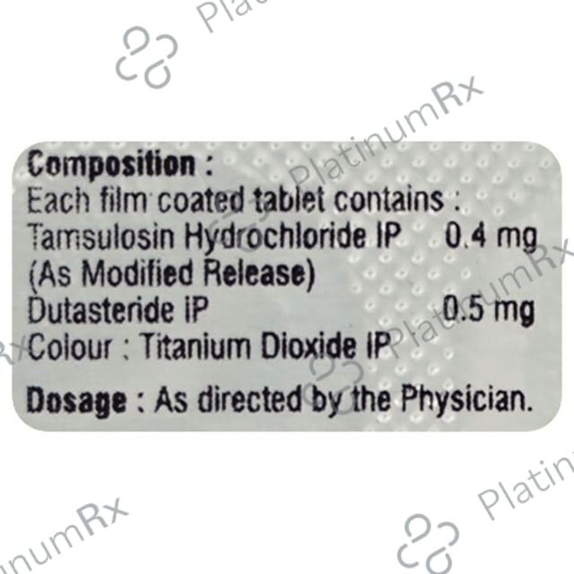 Tamdosin D Tablet MR 10 Tablet MR