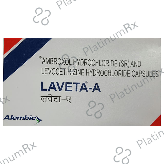 Laveta A 80mg Capsule SR 10s