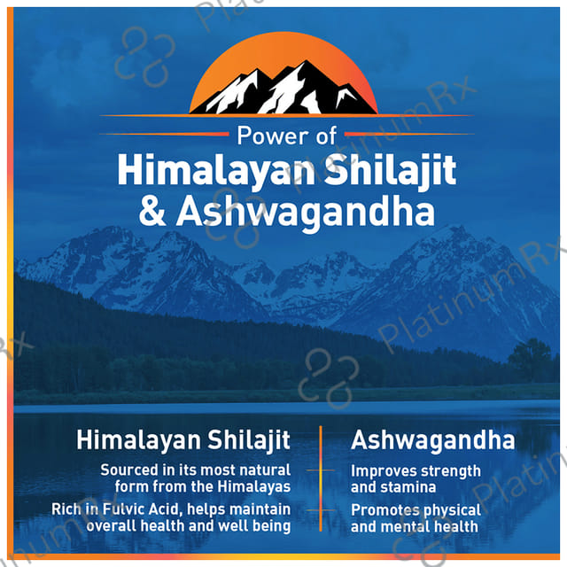 Zandu Vigorex Shilajit Ashwagandha Capsule