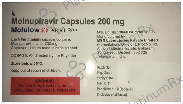 Molulow 200mg Capsule