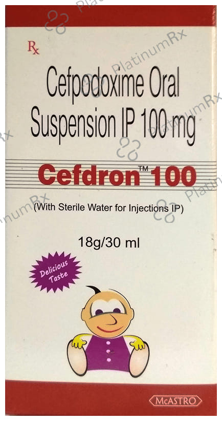 Cefdron 100 Oral Suspension