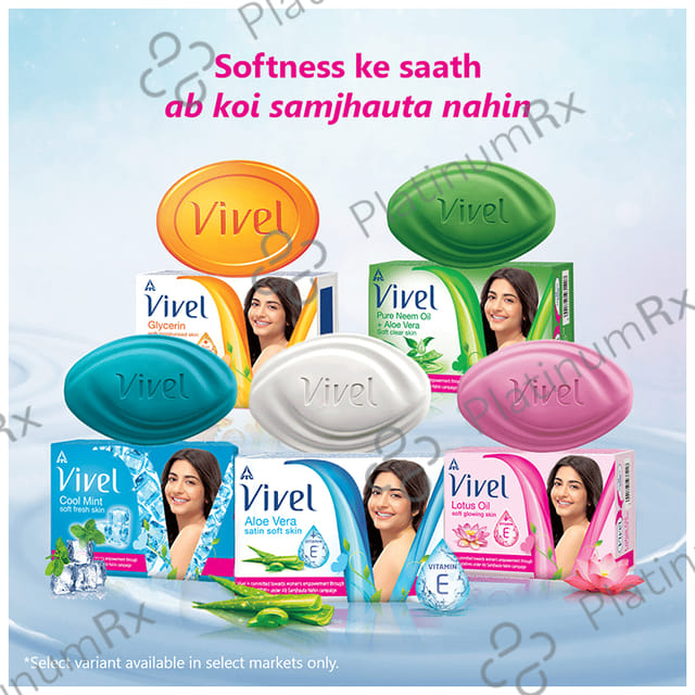 Vivel Aloe Vera Soap (150gm Each)