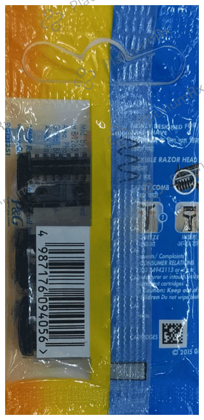 Gillette Guard with Platinum Coating Razor with 3 Blades