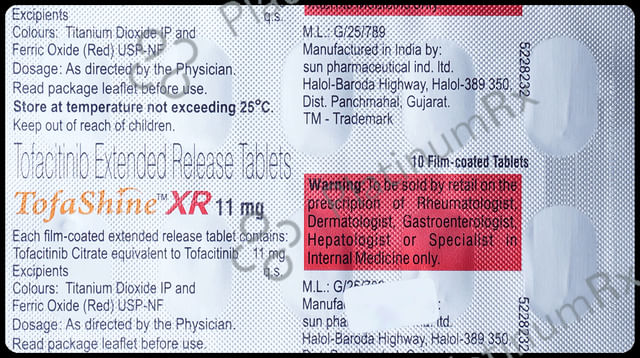 Tofashine XR 11mg Tablet 10s