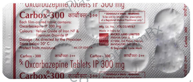 Carbox 300mg Tablet 10s