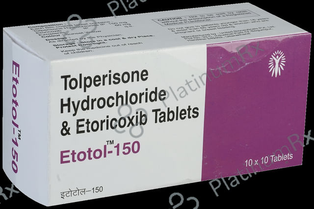 Etotol 150/60mg Tablet 10s