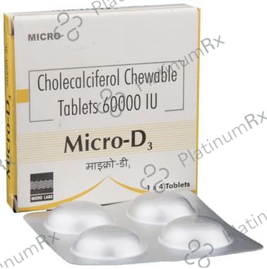 Micro-D3 Chewable Tablet 4 Chewable Tablet