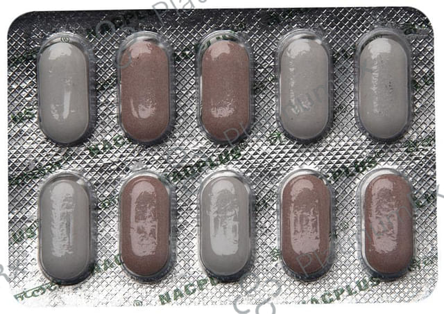 Nac Plus 50/325mg Tablet 10s
