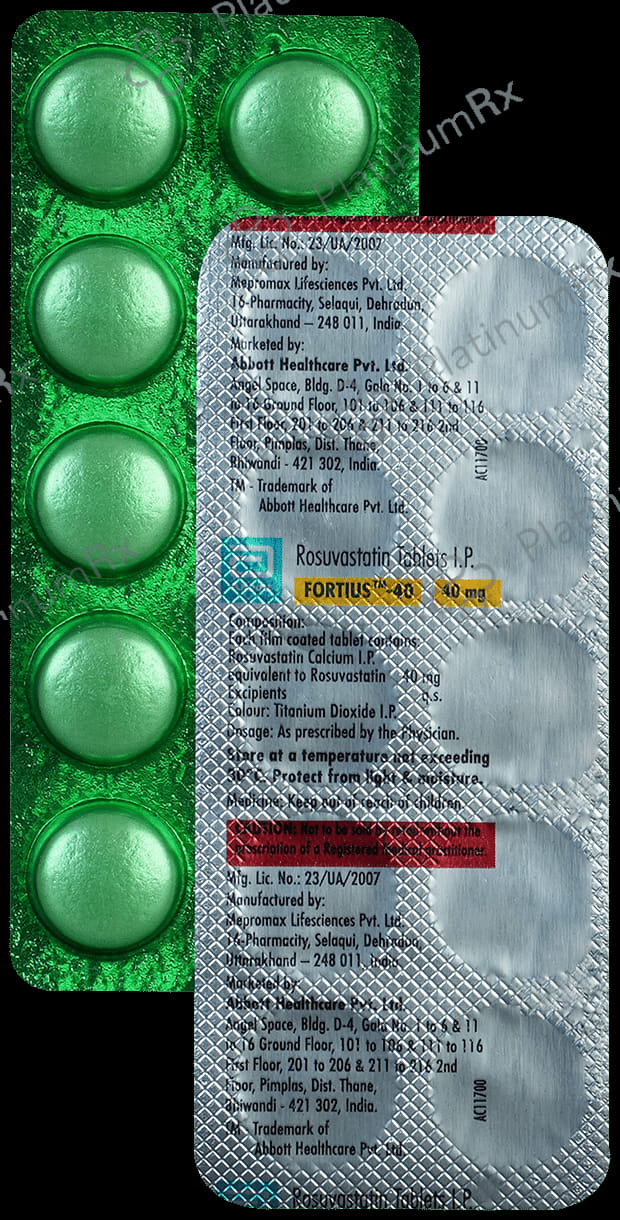 Fortius 40mg Tablet 10s