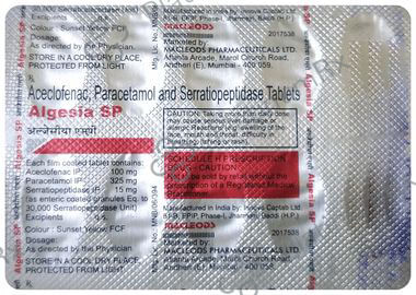 Algesia SP Tablet 10s