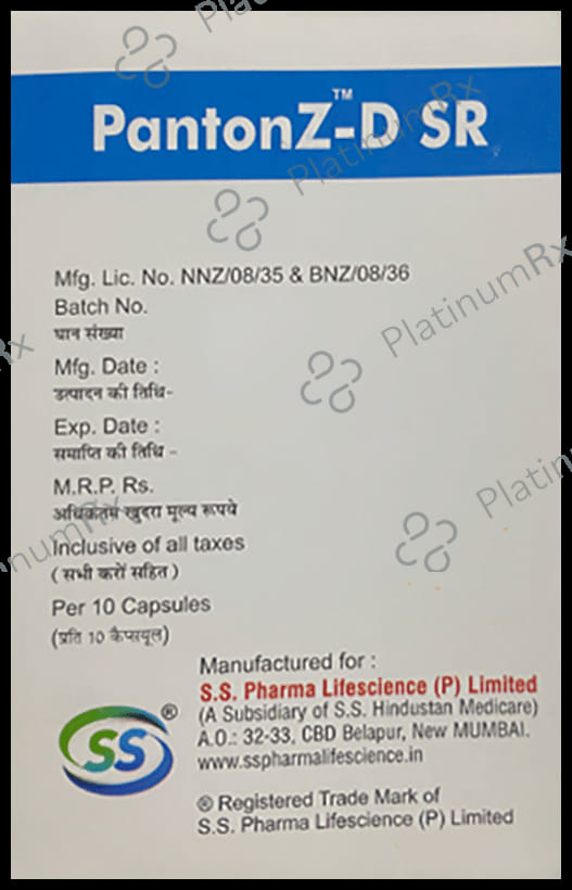Pantonz-D SR Capsule