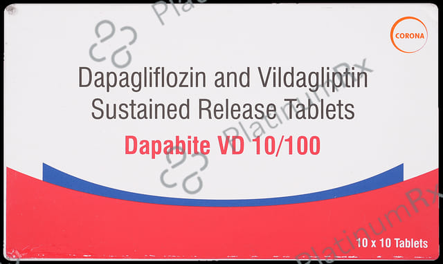 Dapabite VD 10/100mg Tablet SR 10s