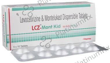 LCZ Mont Kid 2.5/4mg Tablet 10s