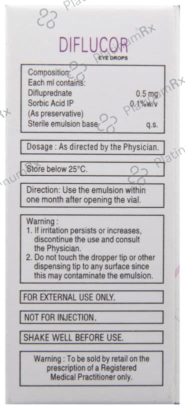 Diflucor 0.05% Eye Drop 5ml