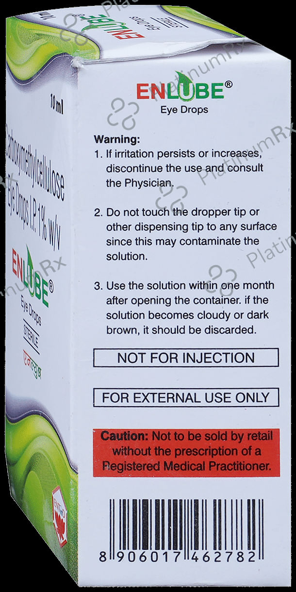 Enlube 1% Eye Drop 10ml