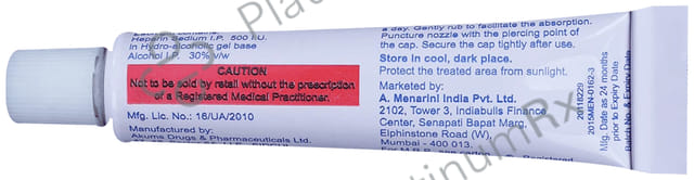 Lioton 500IU Gel 10gm