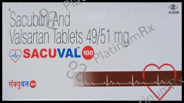 Sacuval 100mg Tablet 10s