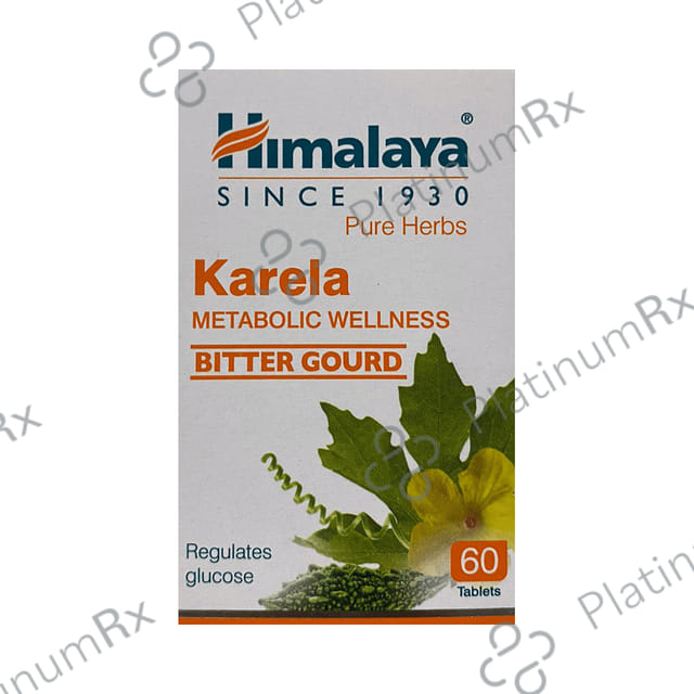 Himalaya Wellness Pure Herbs Karela Metabolic Wellness Tablet - Helps Regulate Glucose & Blood Sugar