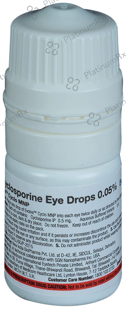 Evolve Cyclo MNP Eye Drop 5ml