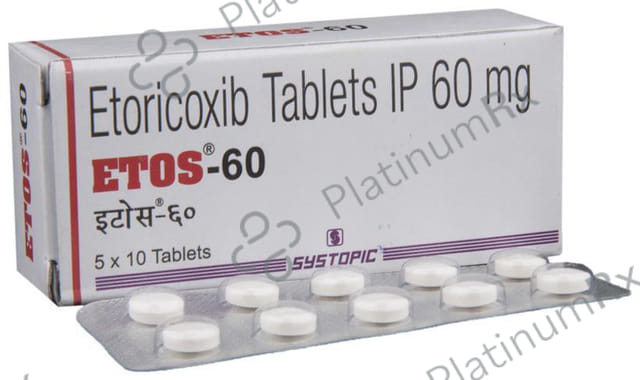 Etos 60mg Tablet 10s