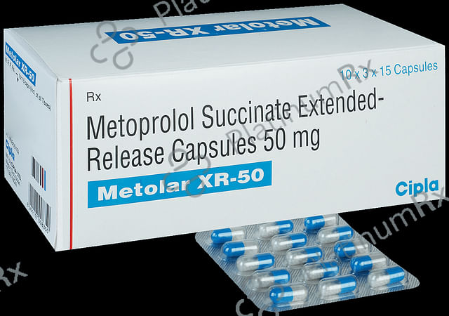 Metolar XR 50mg Capsule 15s