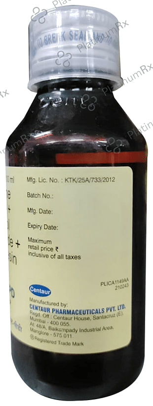 Kofarest PD 15/50/1.25mg Syrup 100ml