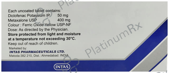 Flaminta 50/400mg Tablet 10s