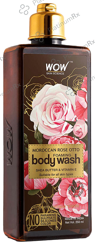 WOW Skin Science Moroccan Rose Otto Foaming Body Wash