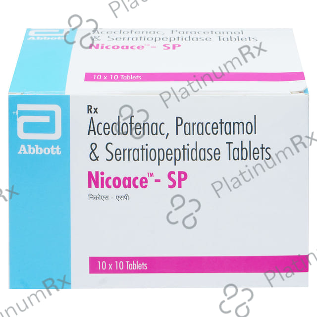Nicoace SP 325mg Tablet 10s