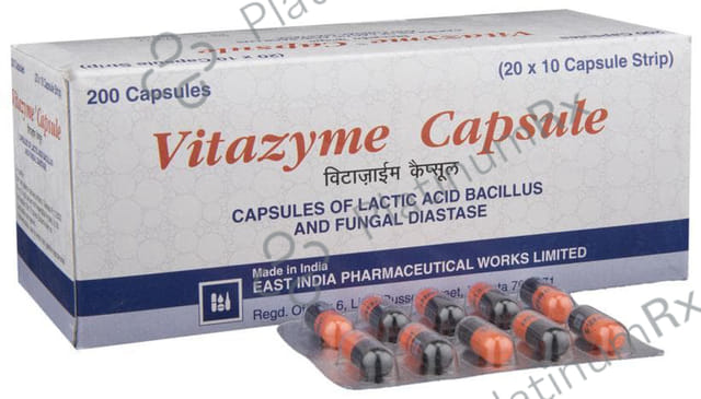 Vitazyme 20mg/150M Capsule 10s