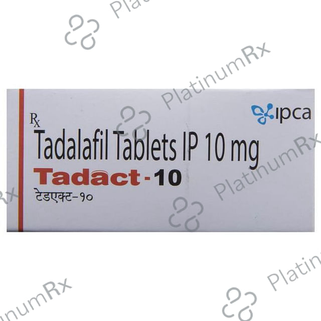 Tadact 10mg Tablet 10s