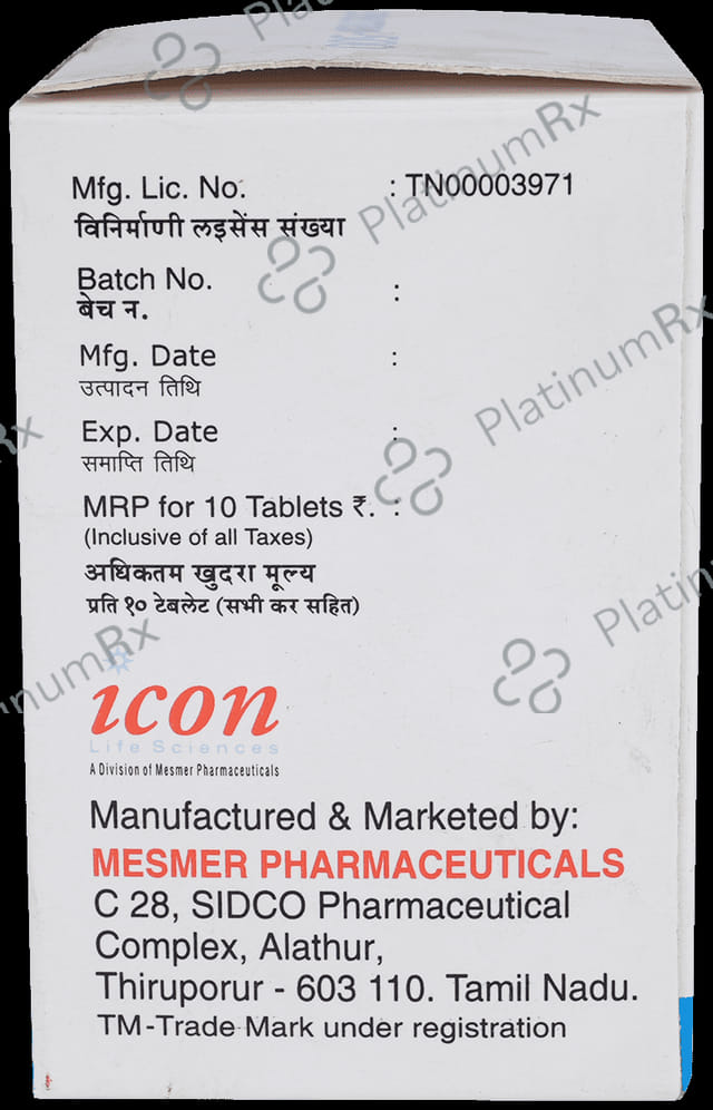 Levemex 500mg Tablet 10s