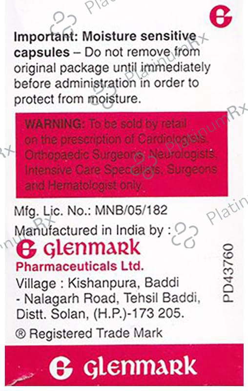 Dabigza 110mg Capsule 14s