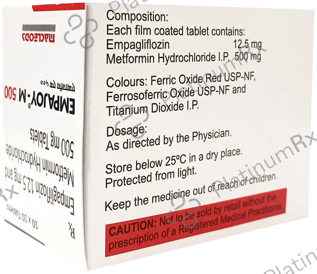 Empajoy M 500mg Tablet 10s