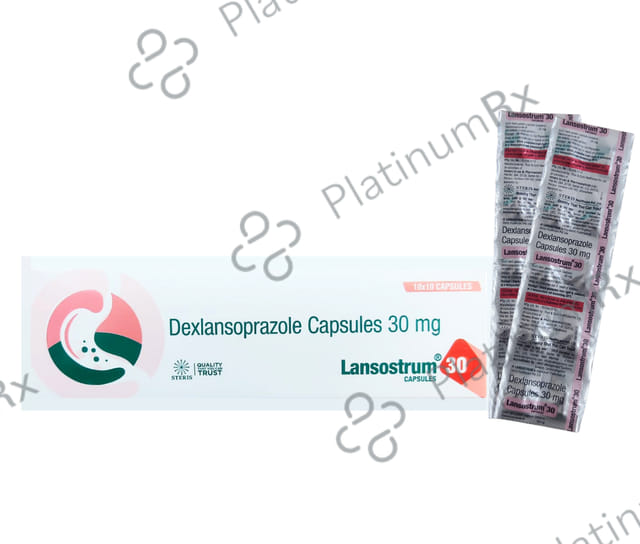 Lansostrum 30mg Capsule MR 10s