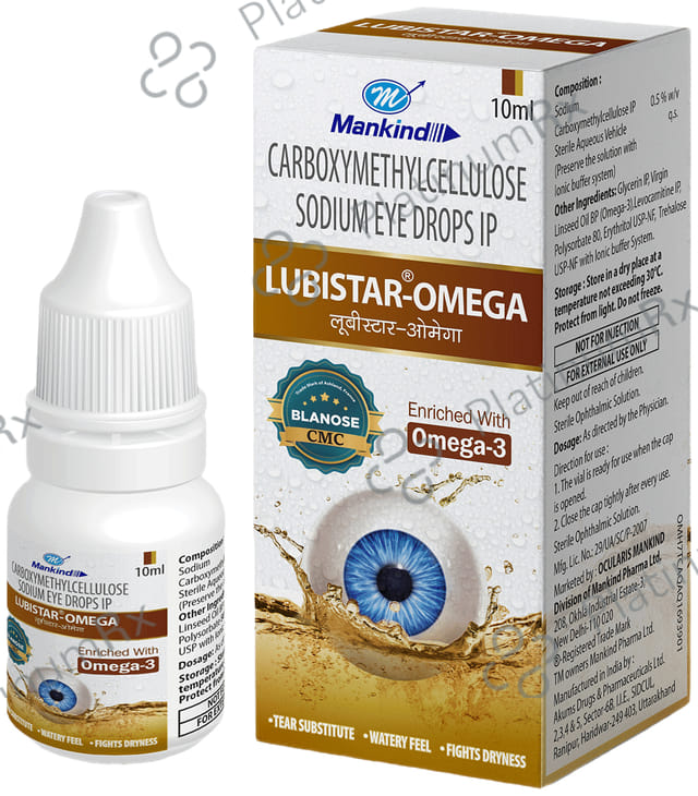 Lubistar Omega Eye Drops 10ml