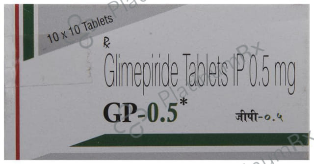 GP 0.5mg Tablet 10s