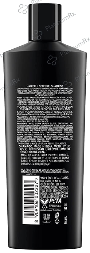 TRESemme Pro Collection Hair Fall Defense Shampoo 185ml