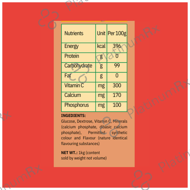 Healthy You Glucose Instant Drink with Vitamin C Watermelon Powder 1 kg