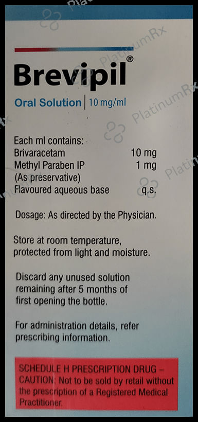 Brevipil 10mg Oral Solution 200ml