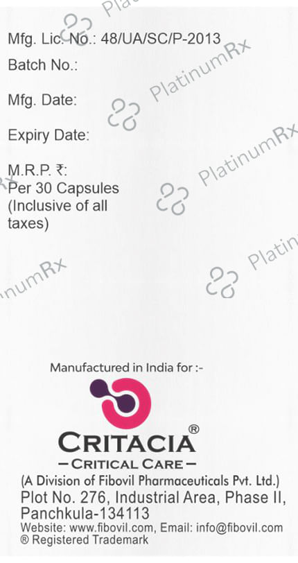 Flutikrit F 500/12mcg Capsule 30s
