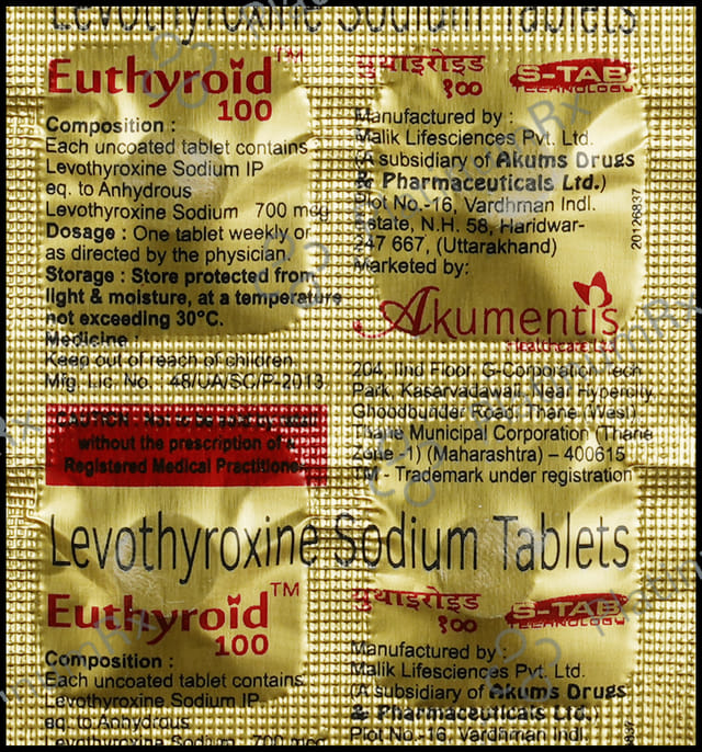 Euthyroid 100 Tablet